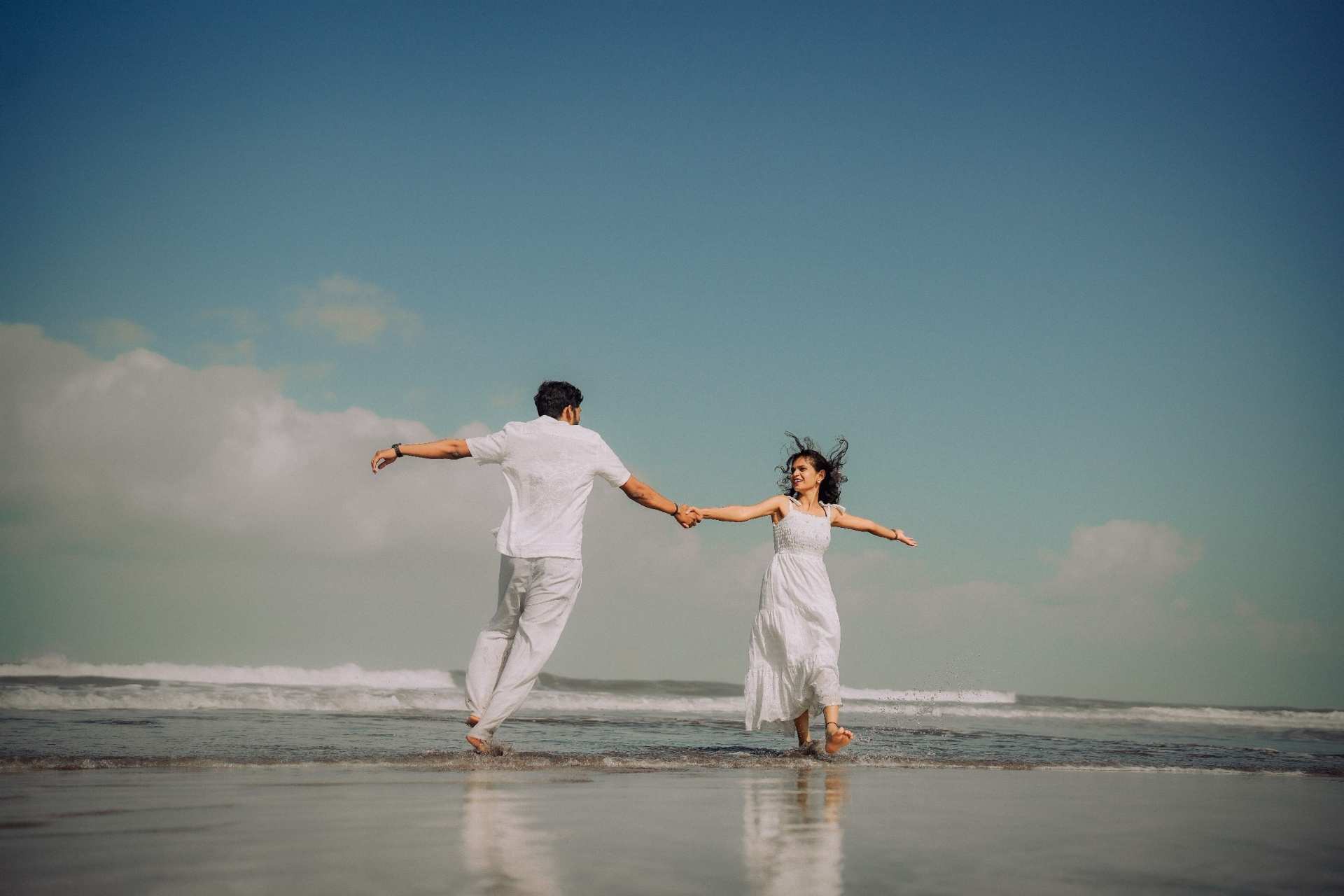 Barefoot by the Sea