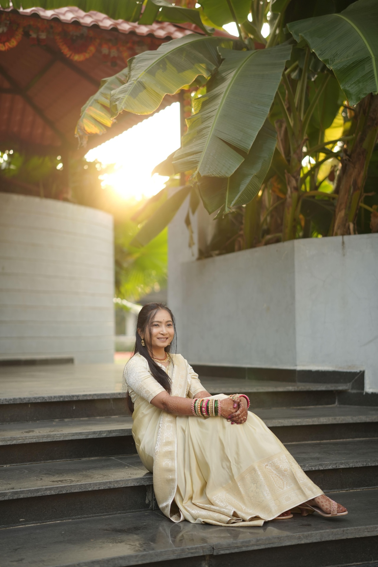 Golden Bride at Dusk